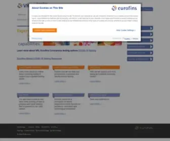 Labs-INC.org(VRL Eurofins) Screenshot