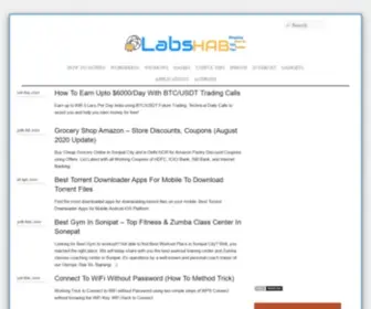 Labshab.com(All about Blog) Screenshot
