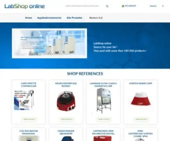 Labshop-Online.com(LabShop online) Screenshot