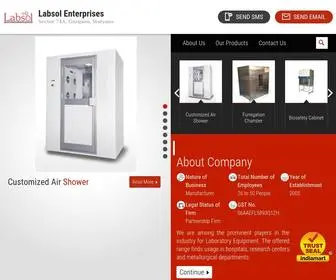 Labsol.co.in(Labsol Enterprises) Screenshot
