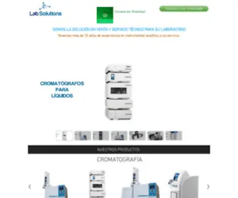 Labsolutions.com.ar(Lab Solutions Argentina) Screenshot