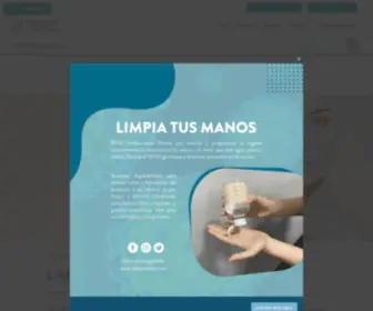 Labspineda.com(Empresa de belleza y cuidado personal) Screenshot