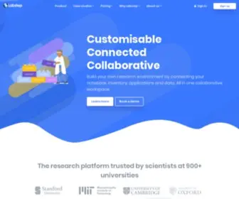 Labstep.com(The ultimate tool for scientists) Screenshot