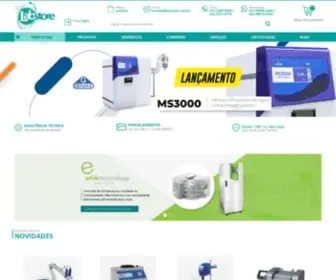 Labstore.com.br(Venda e Manutenção de Equipamentos para Laboratório) Screenshot