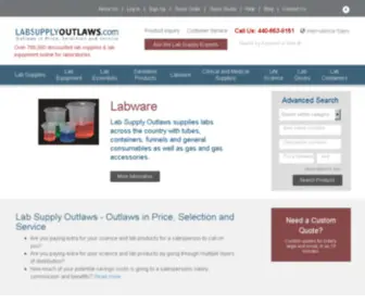 Labsupplyoutlaws.com(Lab Supply Outlaws) Screenshot