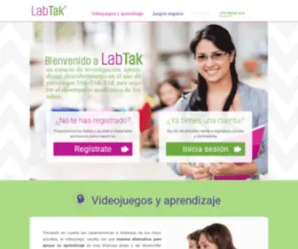 Labtak.com.mx(Videojuegos educativos) Screenshot