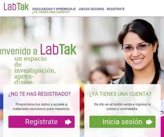 Labtak.mx(Videojuegos educativos) Screenshot