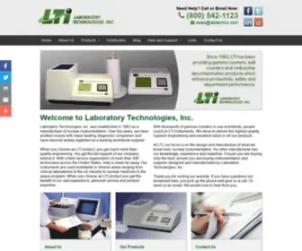 Labtechinc.com(Laboratory Technologies) Screenshot