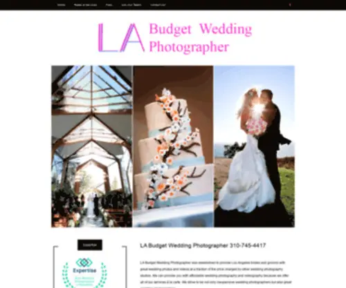 Labudgetweddingphotographer.com(Los Angeles Budget Wedding Photographer) Screenshot