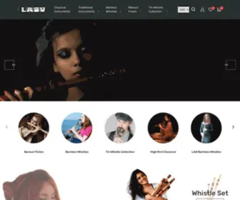 Labuflutes.com(Labu flutes) Screenshot