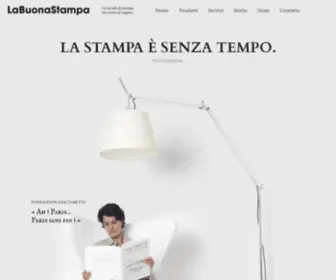 Labuonastampa.ch(La Buona Stampa) Screenshot