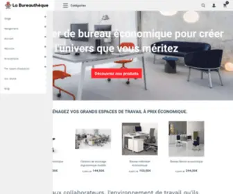 Labureautheque.com(Mobilier de Bureau Professionnel et Bureaux pour Entreprise) Screenshot