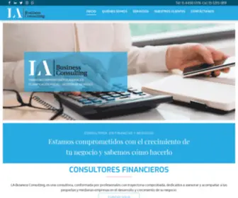 Labusinessconsulting.com.ar(Asesores de finanzas) Screenshot