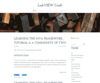 Labviewcraftsmen.com(LabVIEW Craft) Screenshot