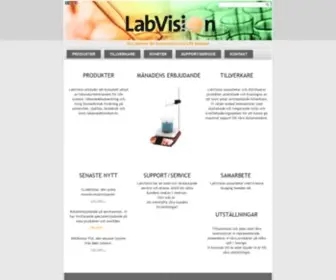 Labvision.se(We make science work better) Screenshot