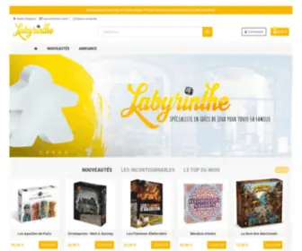 Labyrinthe-Jeux.com(Labyrinthe Jeux Clermont) Screenshot