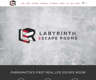 Labyrinthescaperooms.com.au(Labyrinth Escape Rooms) Screenshot
