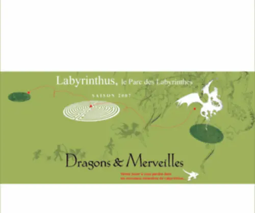 Labyrinthus.com(Le Parc des Labyrinthes) Screenshot