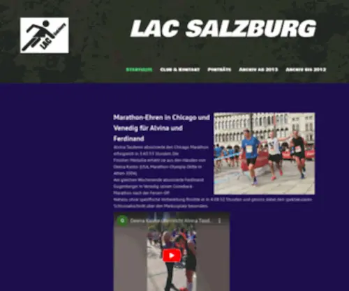 Lac-Salzburg.at(LAC Salzburg) Screenshot