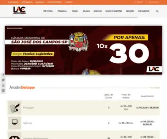 Lacconcursos.com.br(LAC Concursos) Screenshot