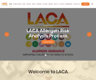 Laca.co.uk(Home) Screenshot