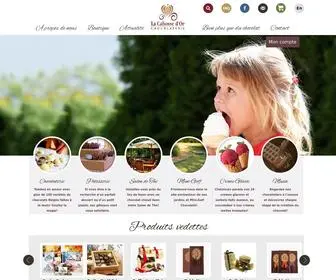 Lacabossedor.com(Chocolaterie La Cabosse d'Or) Screenshot