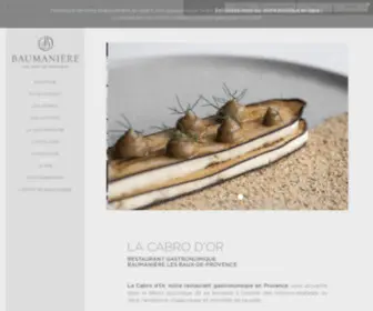 Lacabrodor.com(Baumanière) Screenshot