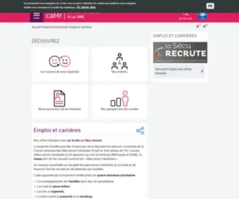Lacafrecrute.fr(Emploi et carrières) Screenshot