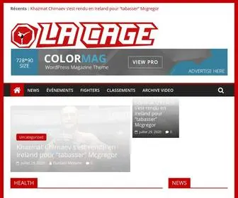 Lacagemma.com(La Cage) Screenshot