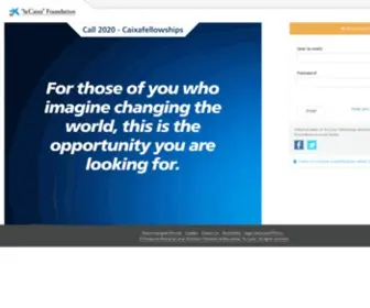 Lacaixafellowships.org(Obra Social FundaciÃ³n la Caixa) Screenshot