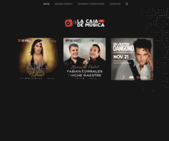 Lacajademusica.live(La Caja de Música Live) Screenshot