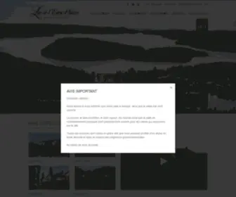 Lacaleauclaire.com(L'Auberge du Lac) Screenshot