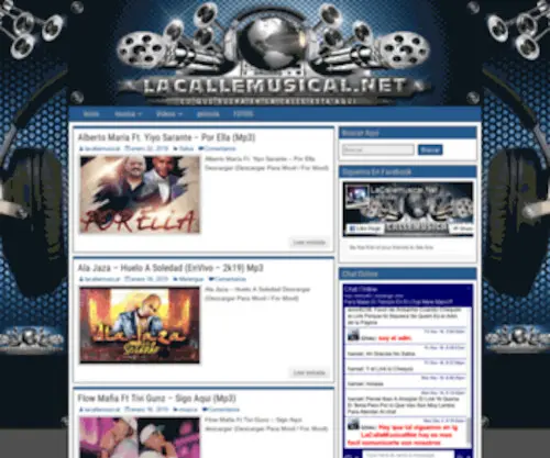 Lacallemusical.com(Lacallemusical) Screenshot