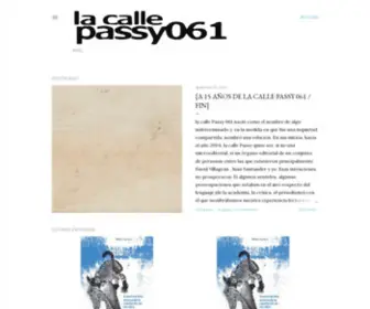 Lacallepassy061.cl(La calle Passy 061) Screenshot