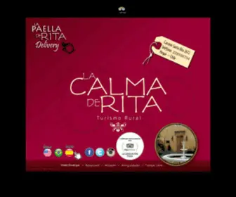 Lacalmaderita.cl(La Calma de Rita) Screenshot