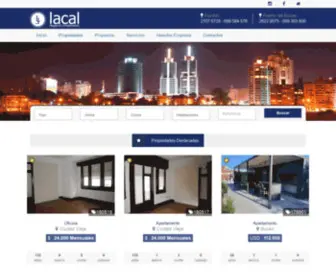 Lacalpropiedades.com(Lacal Propiedades) Screenshot