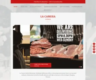 Lacamerasouthgate.com(Italian Restaurant Melbourne) Screenshot