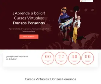 Lacandelariaperu.com(Cursos Virtuales) Screenshot