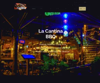 Lacantinabbq.com(La Cantina BBQ) Screenshot