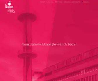 Lacantine-Rennes.net(La French Tech Rennes St Malo) Screenshot