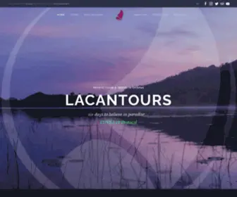 Lacantours.com(Tours en Chiapas. Lo Mejor de Chiapas estas vacaciones) Screenshot