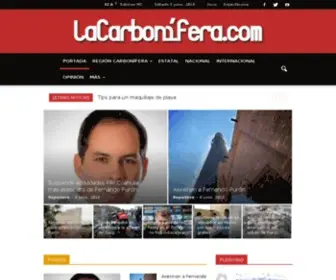 Lacarbonifera.com(Tu Portal de Noticias) Screenshot