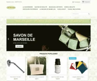 Lacardabelle.fr(La Cardabelle savonnerie artisanale senteurs bien) Screenshot