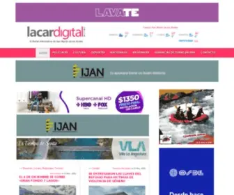 Lacardigital.com.ar(El Portal Informativo de San Martín de los Andes) Screenshot
