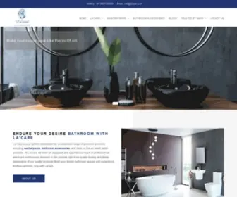 Lacare.co.in(Bathroom Accessories Suppliers) Screenshot