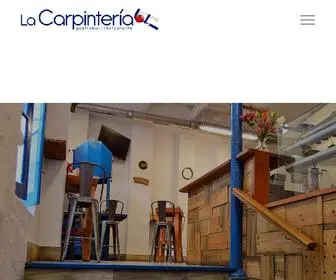 Lacarpinteriarestaurante.com(La Carpintería Restaurante) Screenshot