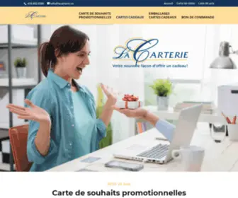 Lacarterie.ca(La Carterie) Screenshot