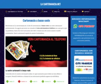 Lacartomanzia.net(Cartomanti Professionali a Basso Costo) Screenshot