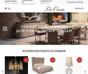 Lacasa-M.ru(Итальянская мебель) Screenshot