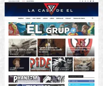 Lacasadeel.net(La Casa de EL) Screenshot